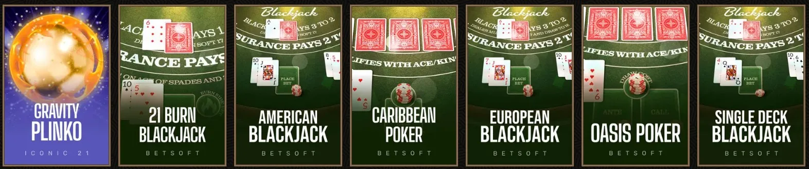 Sankra Casino Table Games